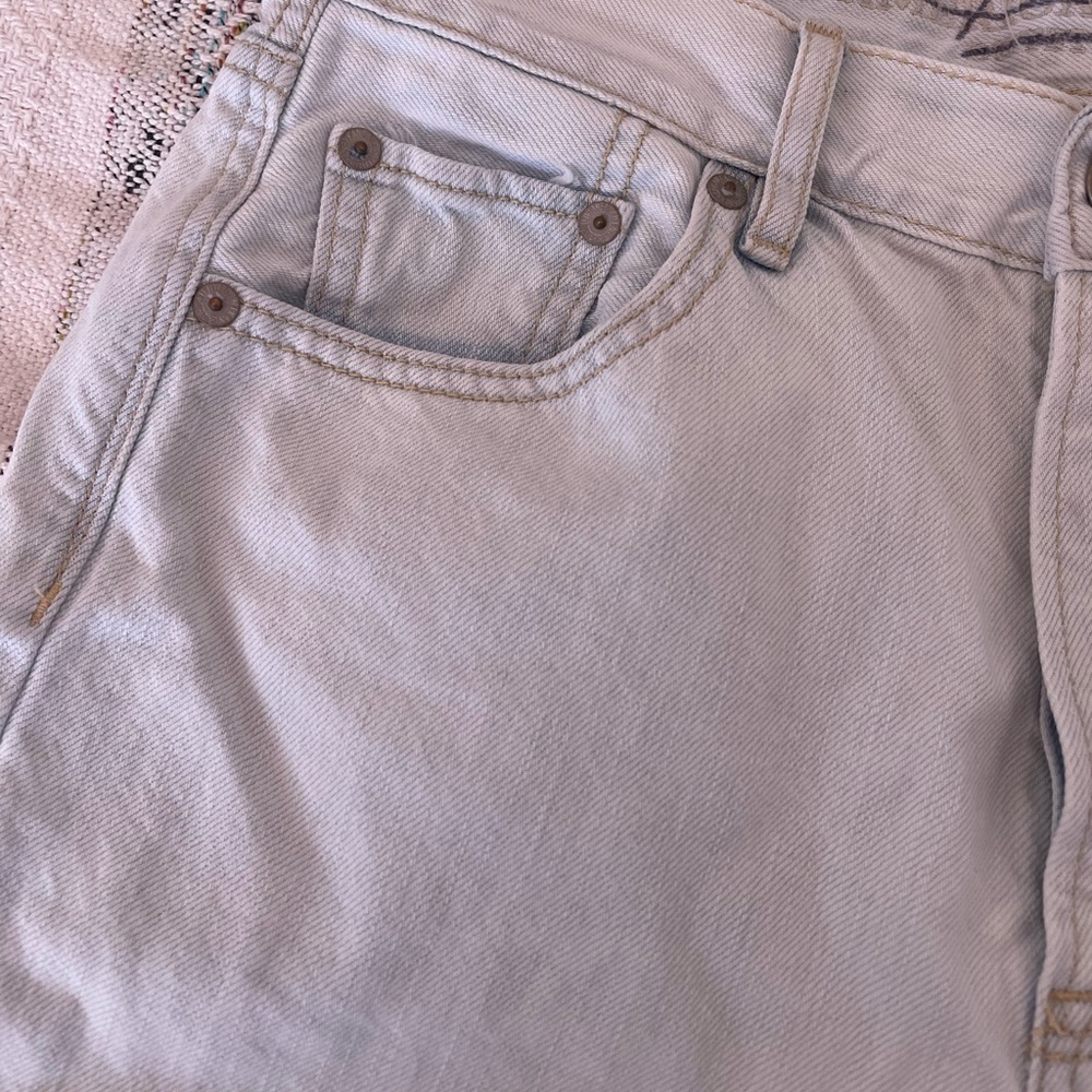 Cropped high waisted jeans